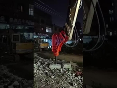 YTB100 Tipo superior / Triángulo rotor hidráulico 100 Chisel, traje 10-16 toneladas