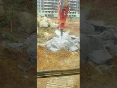 YTB140 Tipo superior / Triángulo de rotor hidráulico 140 Chisel, traje 19-26 toneladas