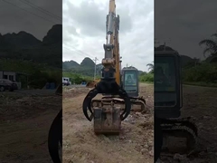 WuYing grabador de excavadoras, traje 5-10/11-16 toneladas, Cuatro garras sosteniendo grabador de madera