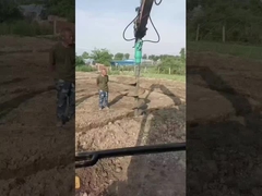 Máquina de perforación de perforación hidráulica espiral de nueva generación hecha en China