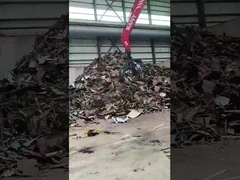 La excavadora utiliza agarraderas de loto, el Lotus hidráulico agarra pesado para la chatarra de piedra