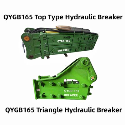 QYGB165 Quebrador de rocas hidráulico Martillo de demolición 165 Chisel para excavadora
