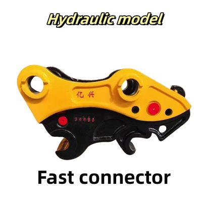 Conector rápido de tipo hidráulico / acoplador de enganche rápido para excavadora de 1-26 toneladas