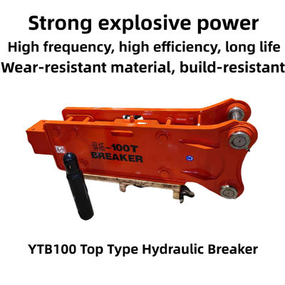 YTB100 Tipo superior de rotor hidráulico martillo resistente al desgaste 100 cince