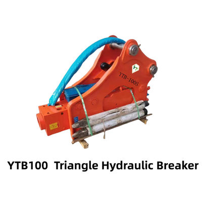 YTB100 Rompiente hidráulico Martillo lateral tipo triángulo tipo 100 chisel para 10-16 toneladas