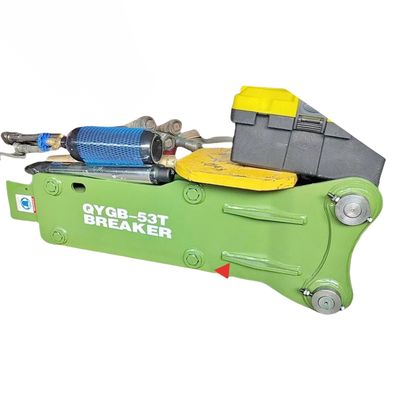 QYGB53 Martillo de rompecabezas hidráulicos Tipo superior 53MM Chisel para excavadora de 3-5 toneladas