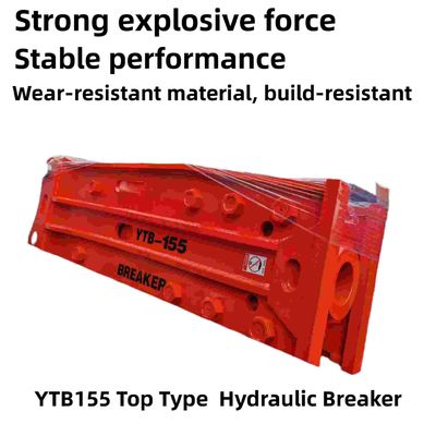 YTB155 Martillo de rotor hidráulico de tipo superior 155 Chisel Suit 28-35 toneladas
