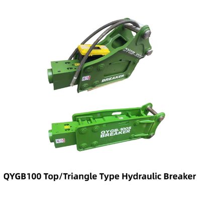 Tipo superior / Triángulo de martillo de rotor hidráulico QYGB100 100 Chisel para 10-16 toneladas